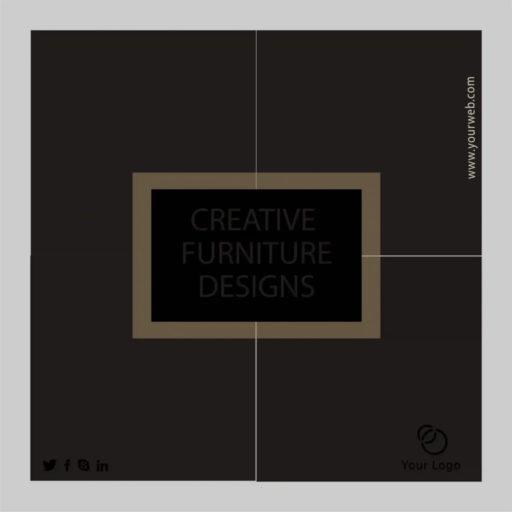 Furniture Template Design CDR Free Download - Widepik