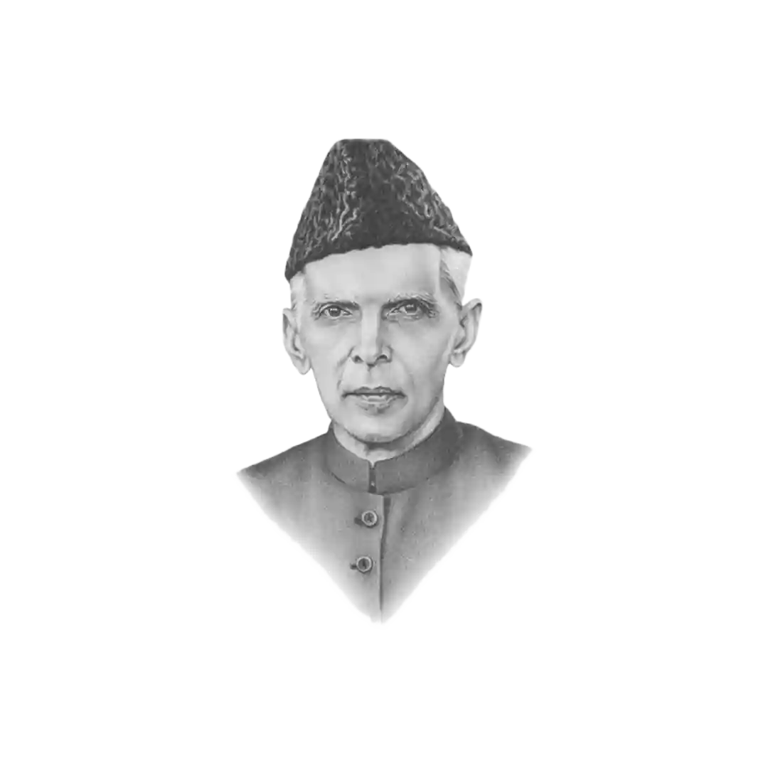 Quaid e Azam Transparent Backgroun Vecter Png - Widepik