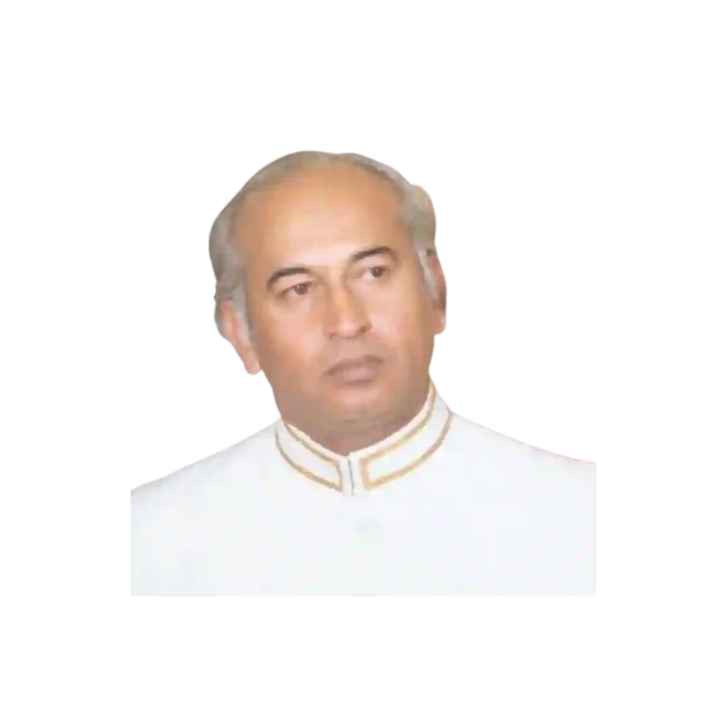 Zulfikar Ali Bhutto Image PNG | Widepik