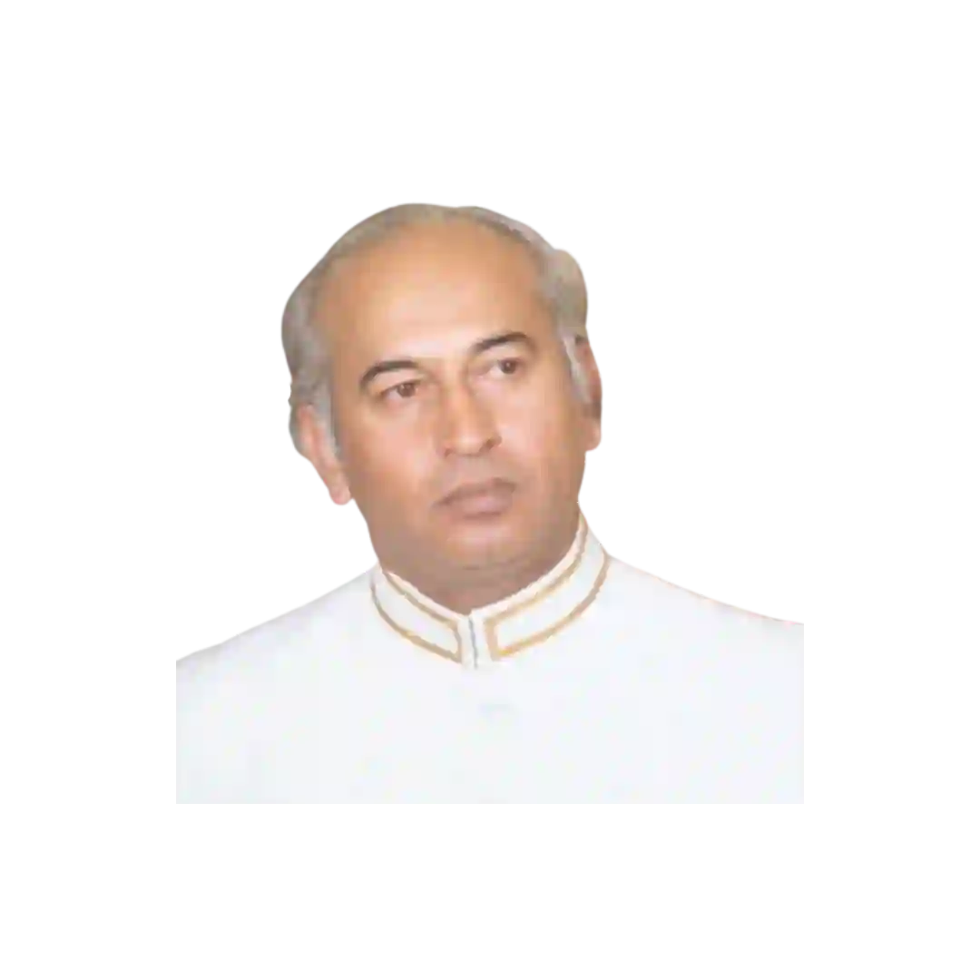 Zulfikar Ali Bhutto Image PNG | Widepik