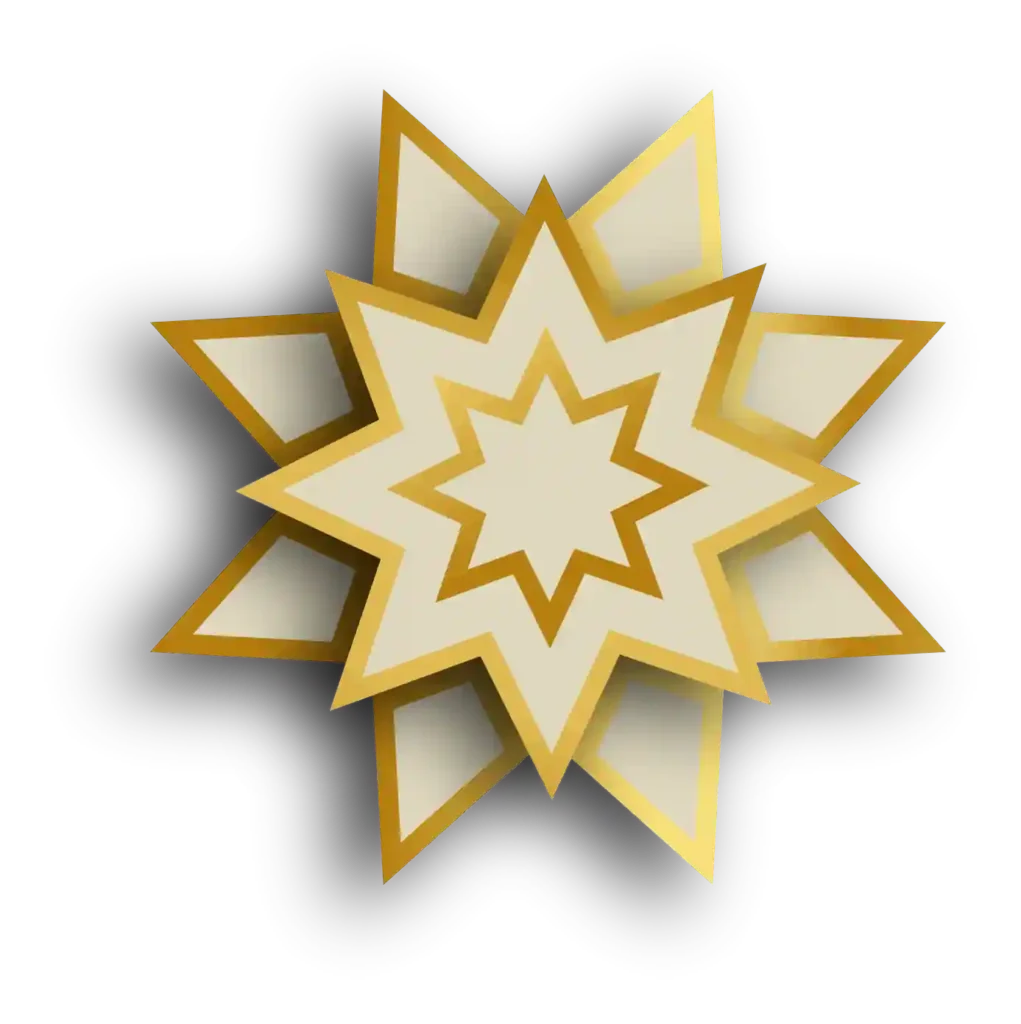 Star with Flower PNG Image | Widepik