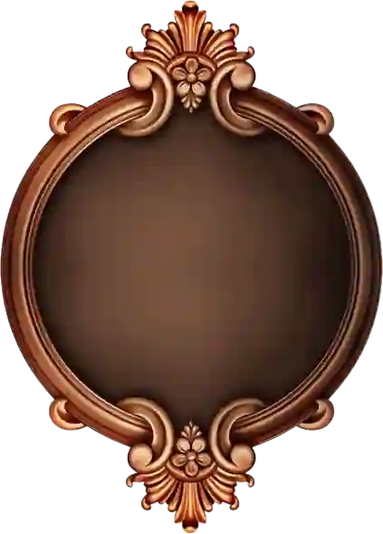 Golden Vintage Picture Frames On Transparent Background Png - Widepik