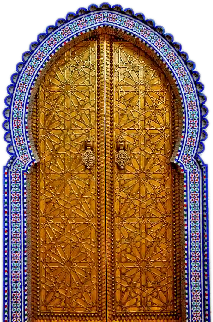 Golden Door PNG Image Download | Widepik