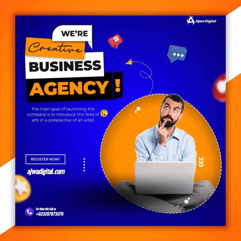 We're Creative Business Agency Free Download PSD - Widepik