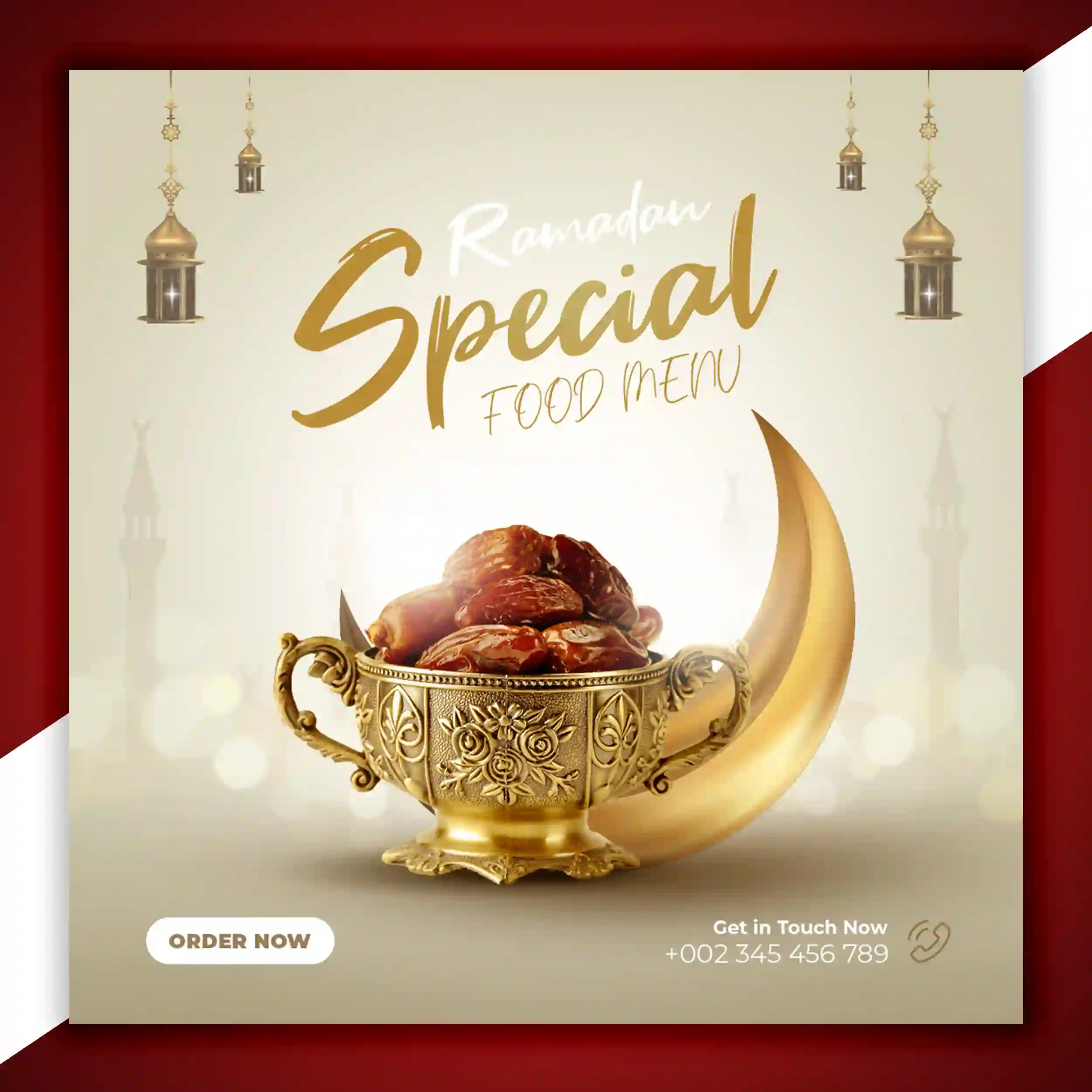 Ramzan Special Food Menu PSD Free Download - Widepik