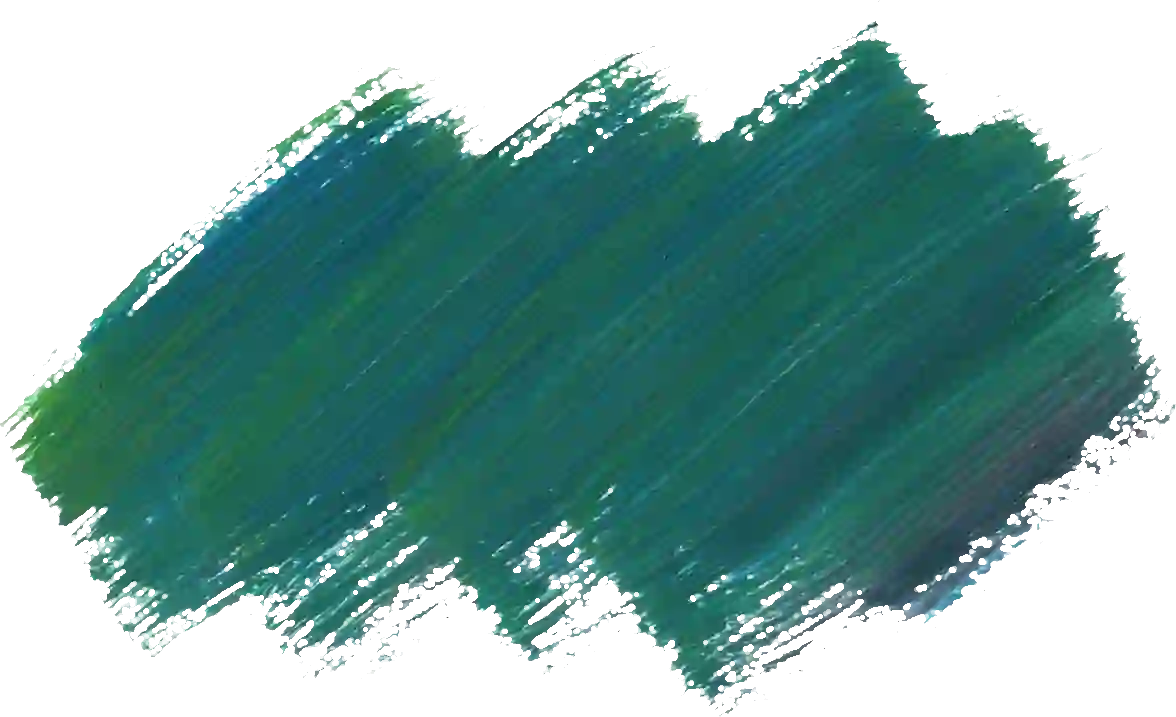 Turquoise Paintbrush Isolated Png Background - Widepik