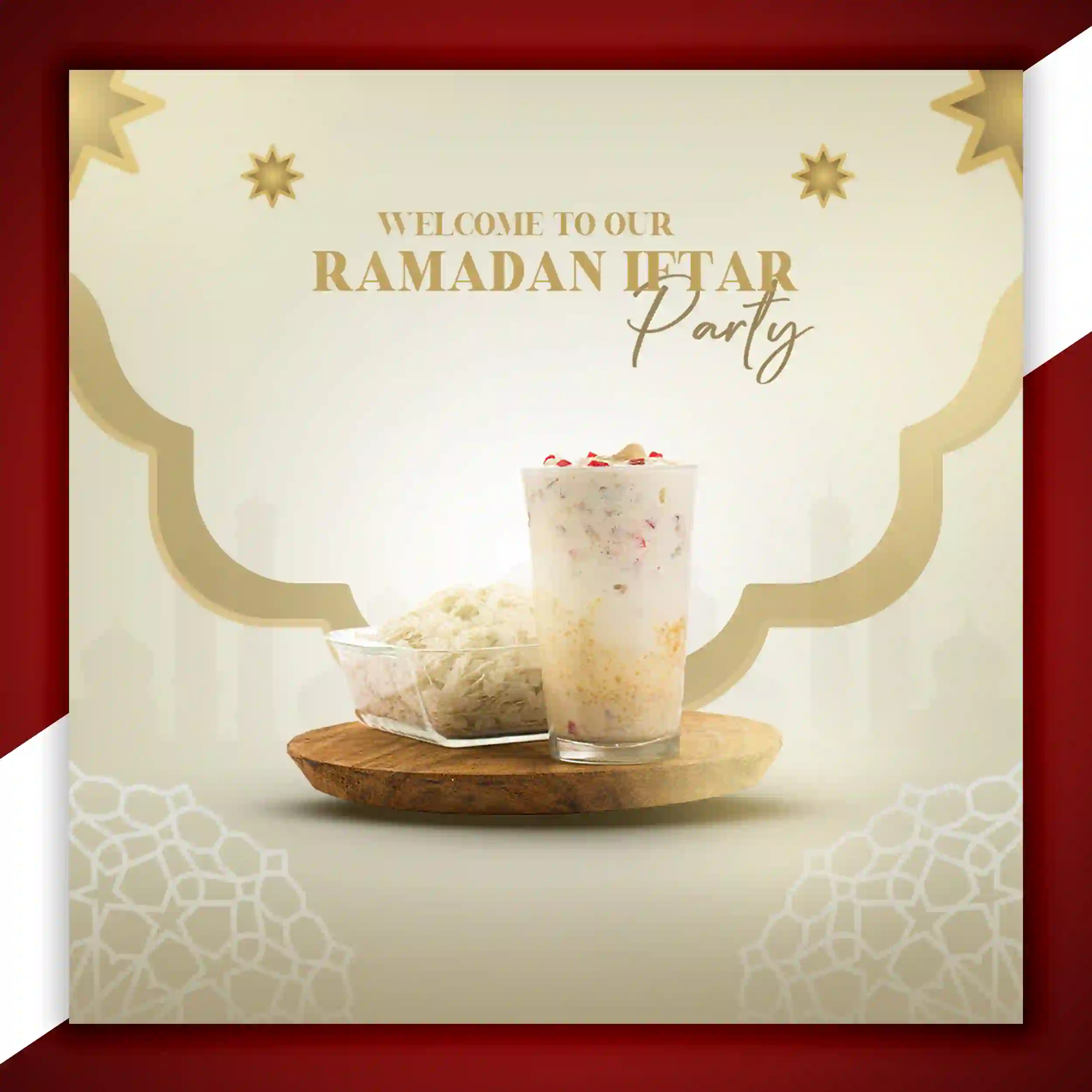 Welcome To Our Ramzan Iftar Party PSD Free Download - Widepik