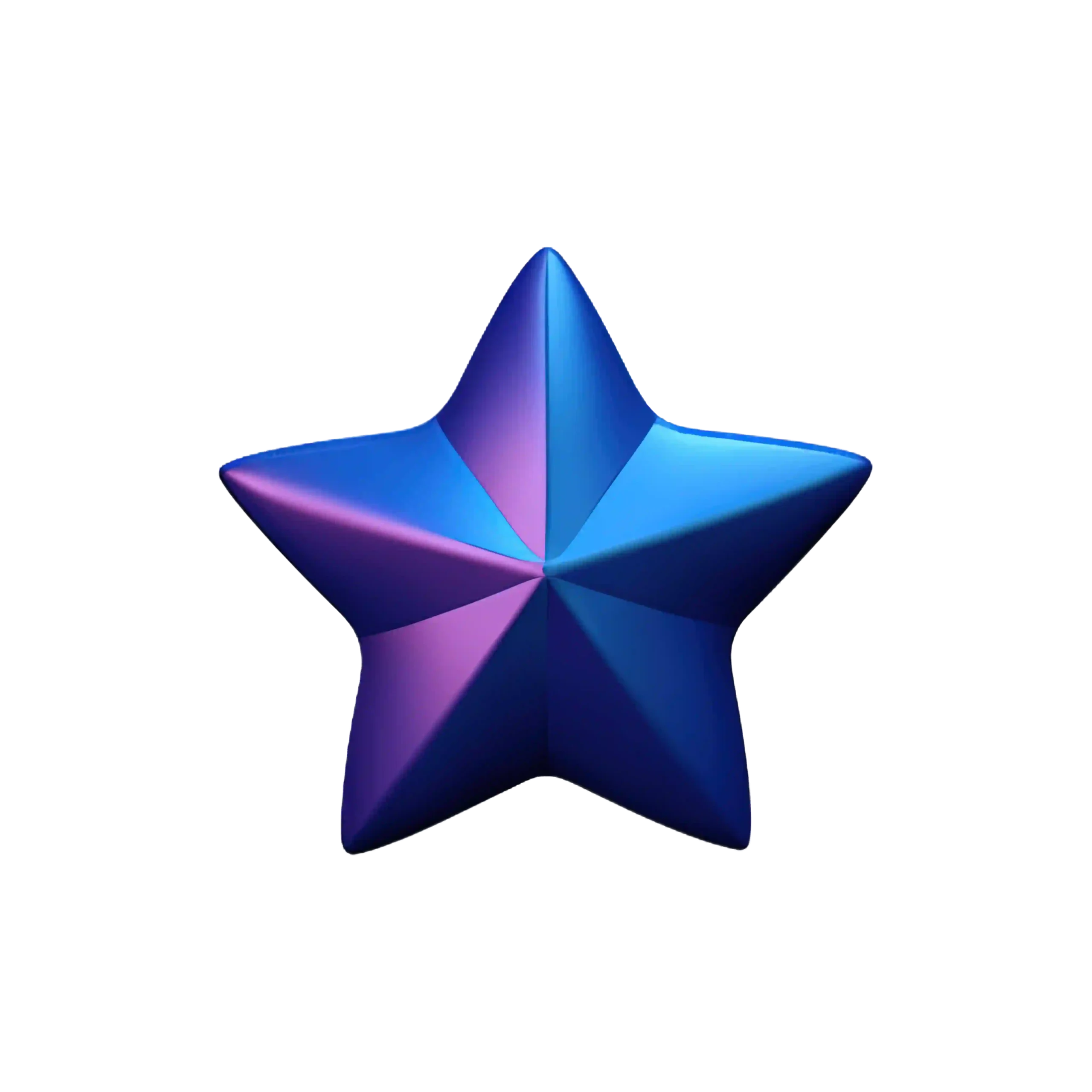 3D Floating Element Star Icon Png