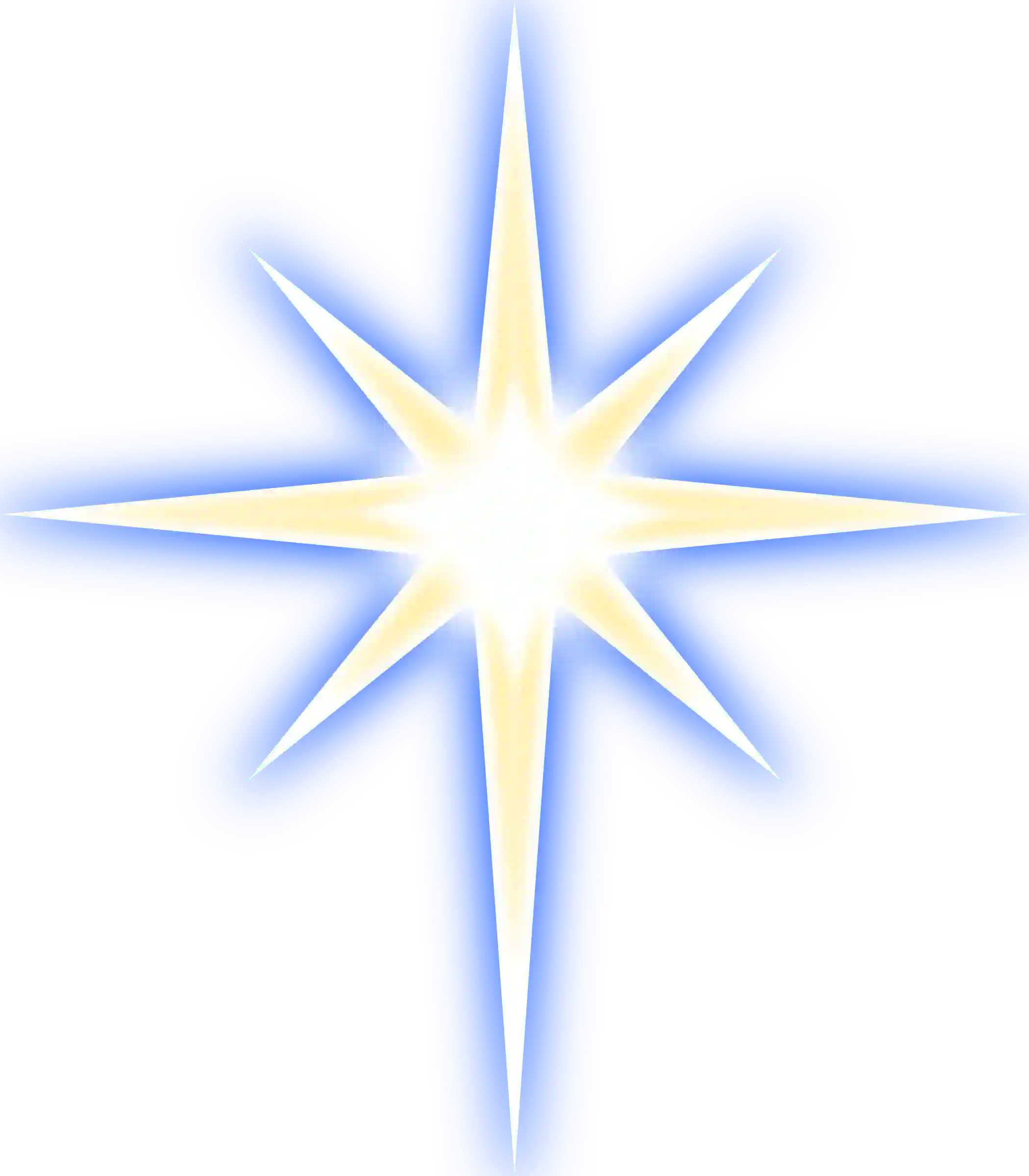 Christmas Star Vector Image Transparent Png