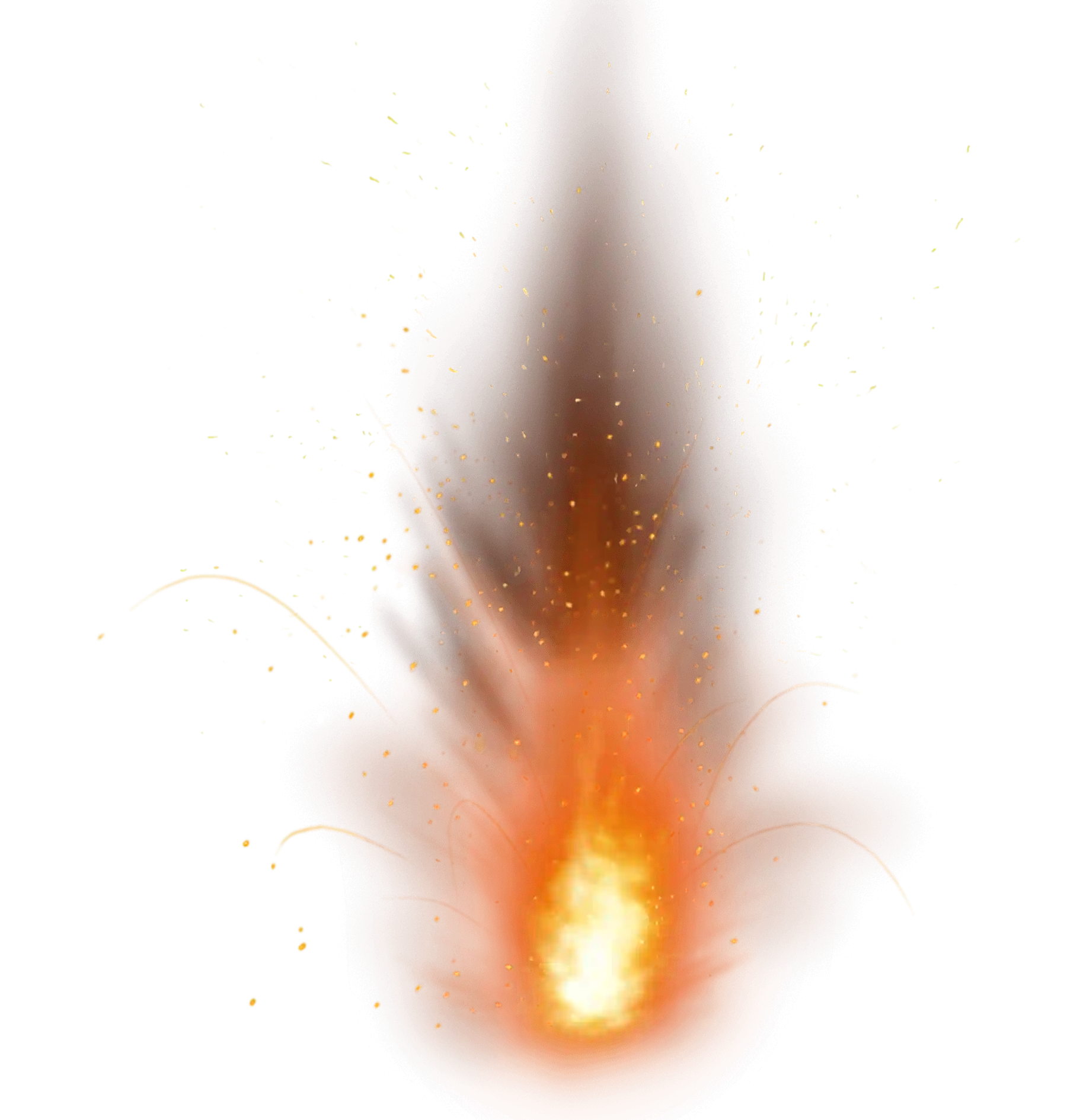 Fire Blast Effect PNG