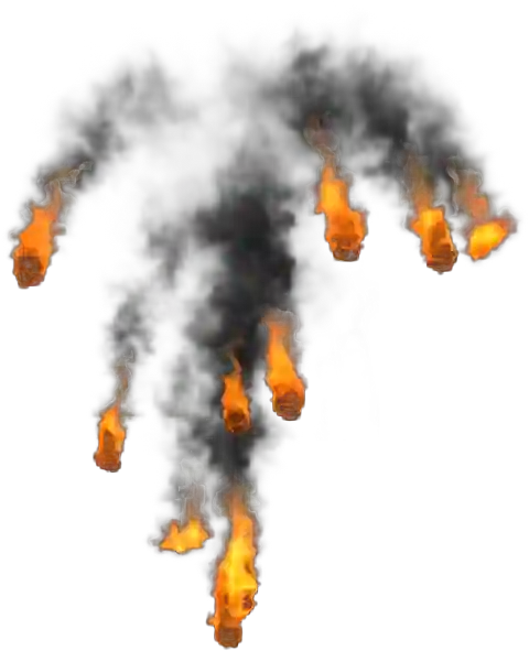 Flame Transparent PNG Smoke