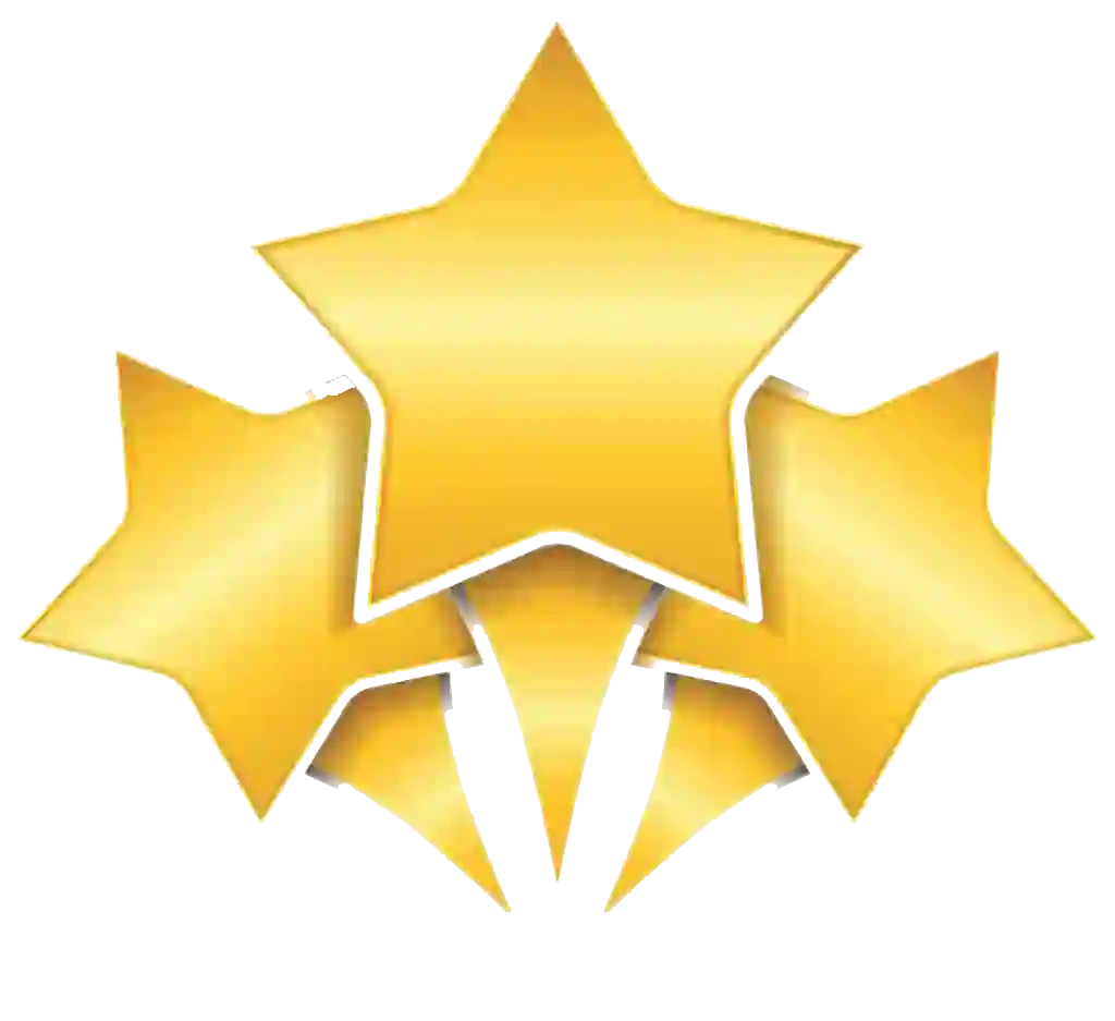 Golden Star PNG Logo