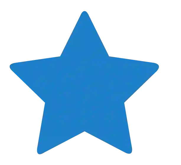 Light Blue Star Png