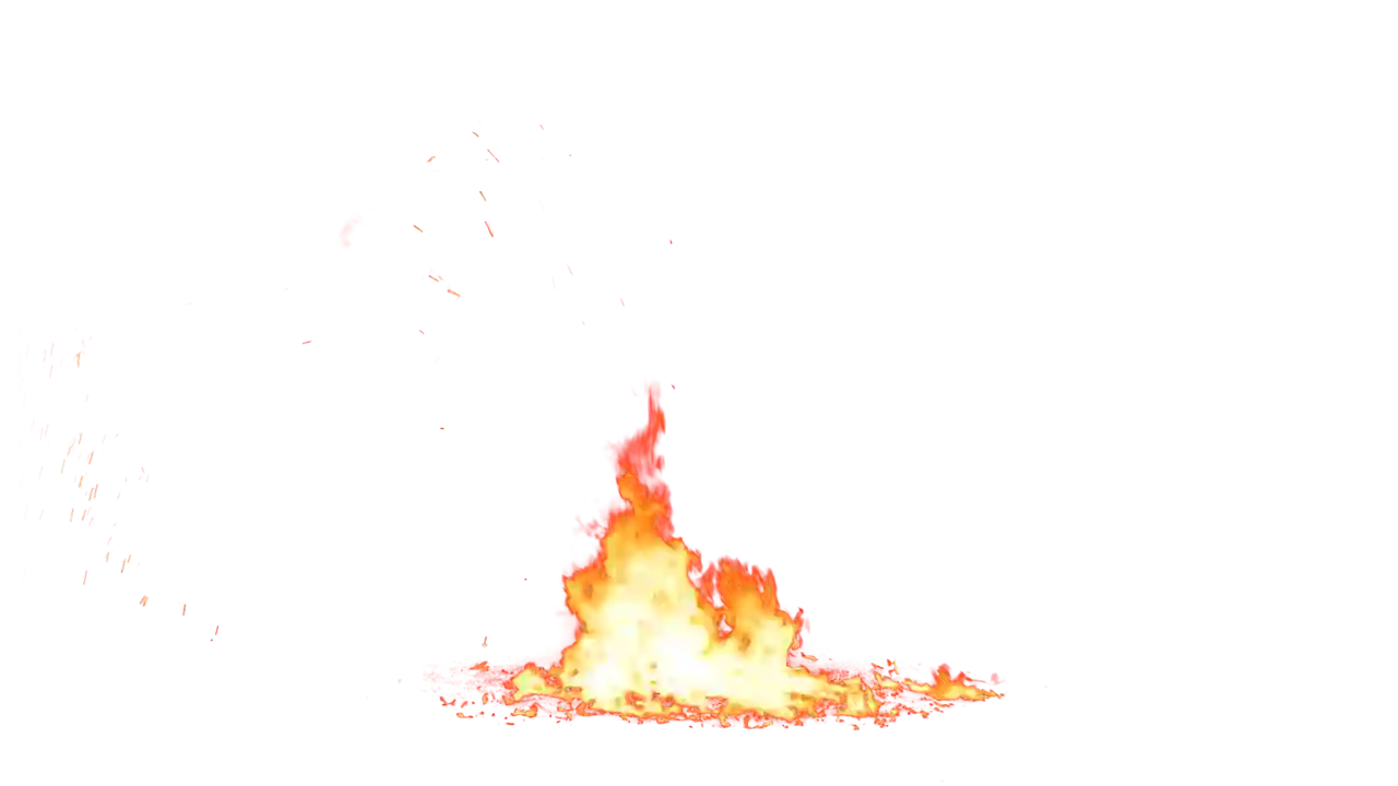 Small Fire On The Ground PNG