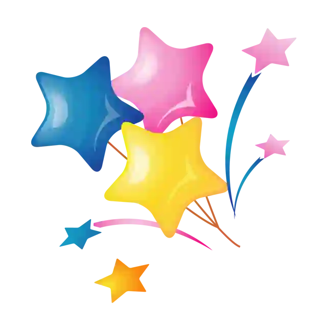 Stars Celebrate Sticker - Stars Cartoon Png