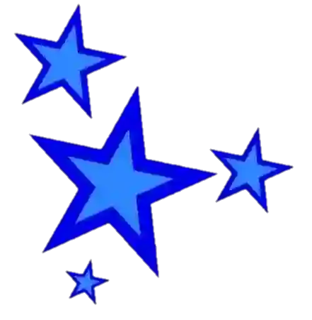 Stars Generic Blue icon PNG