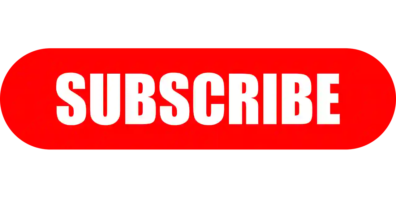 YouTube Subscribe Button Png