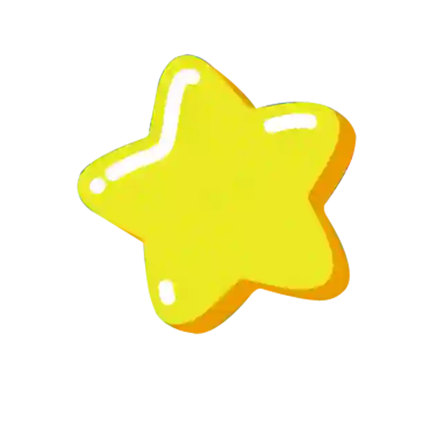 Yellow Star Png Free Download - Discord Emoji