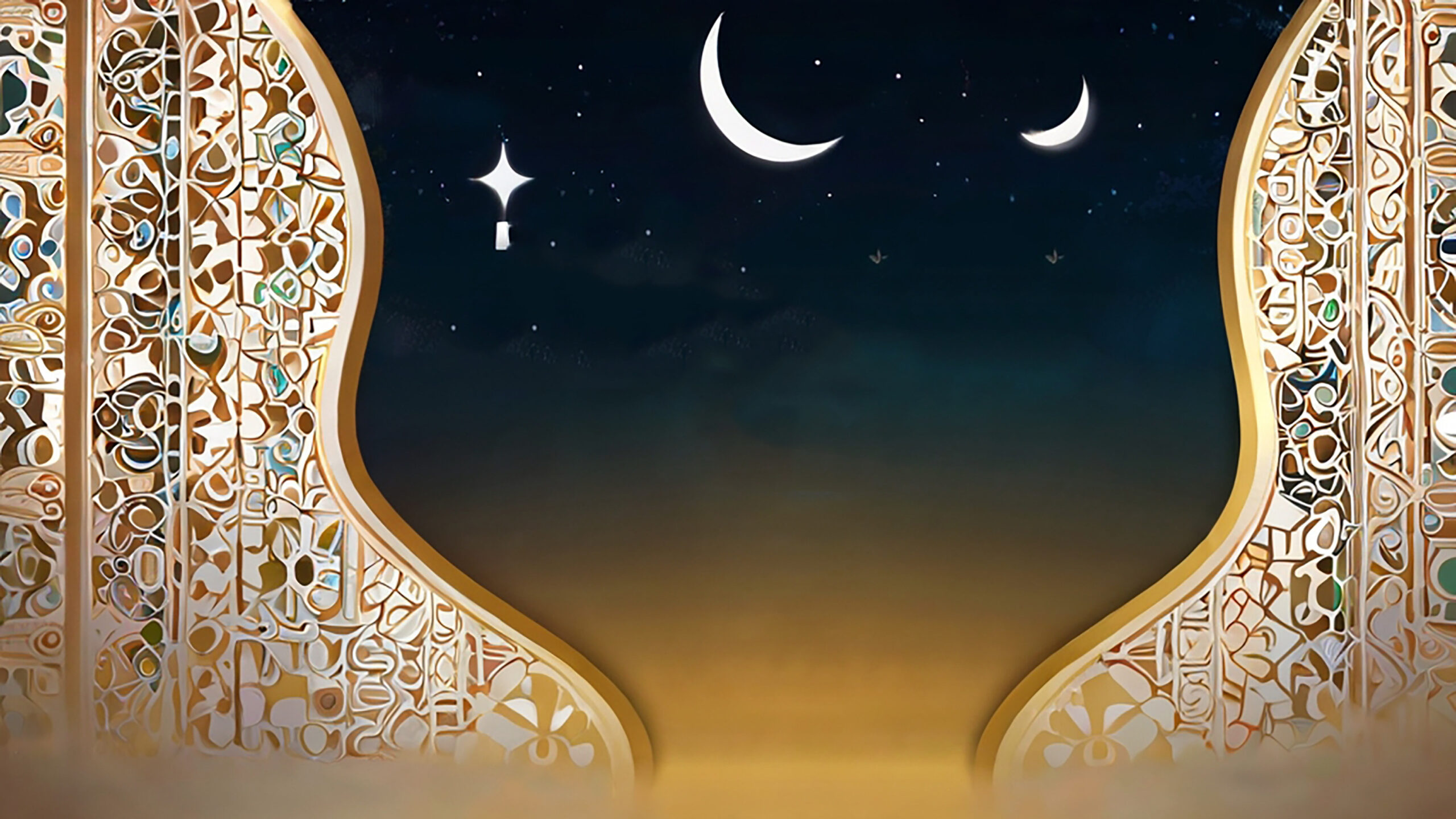 3D Islamic Background