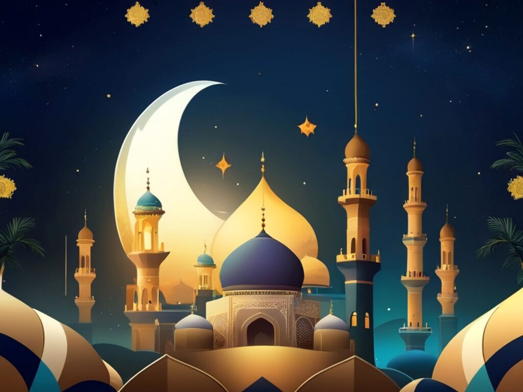 Beautiful Mosque Background