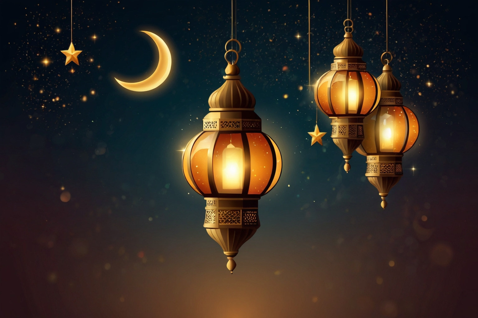 Decoration Background For Arabic Lantern