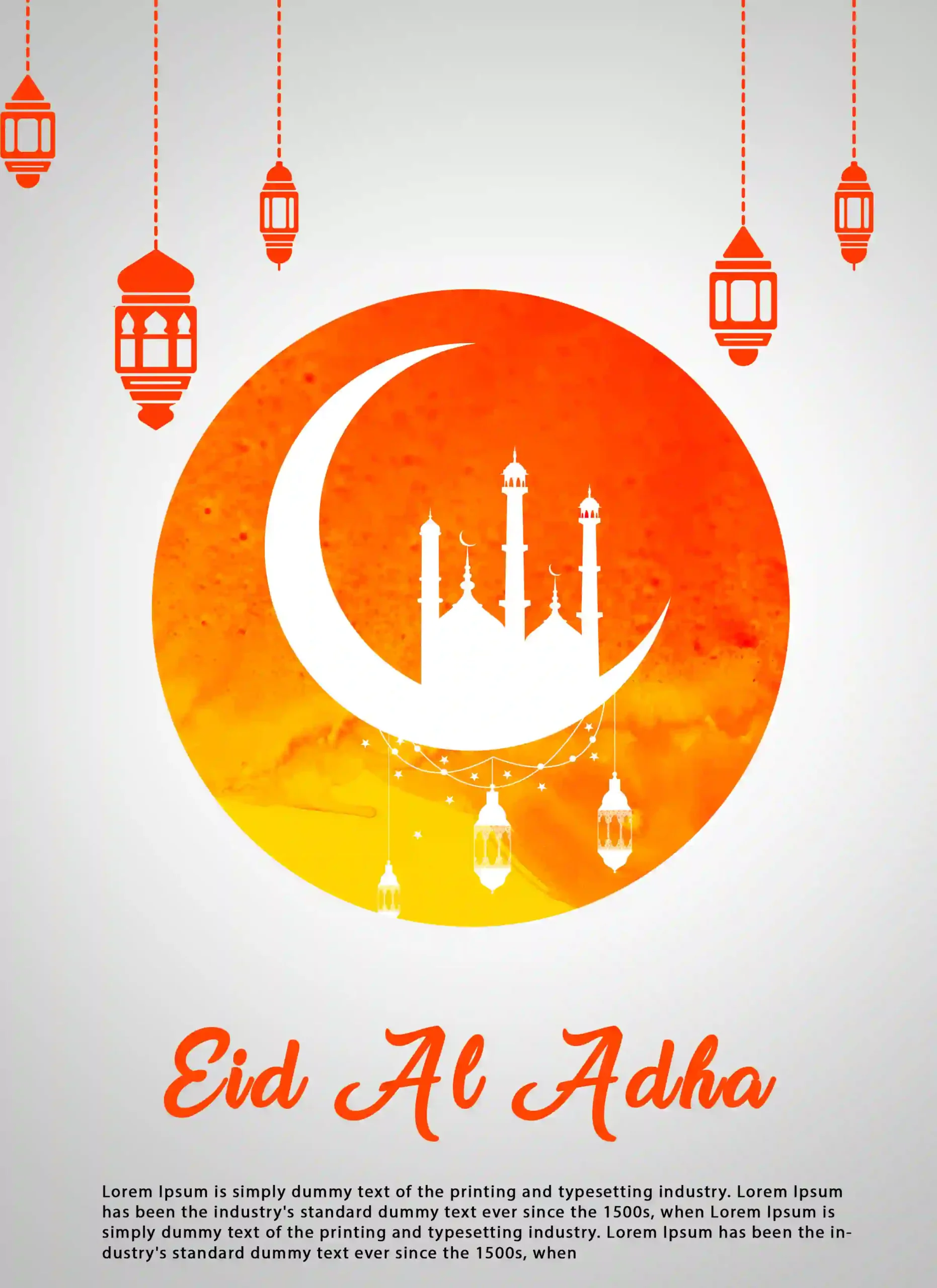 Eid Al Adha Design PSD Free Download