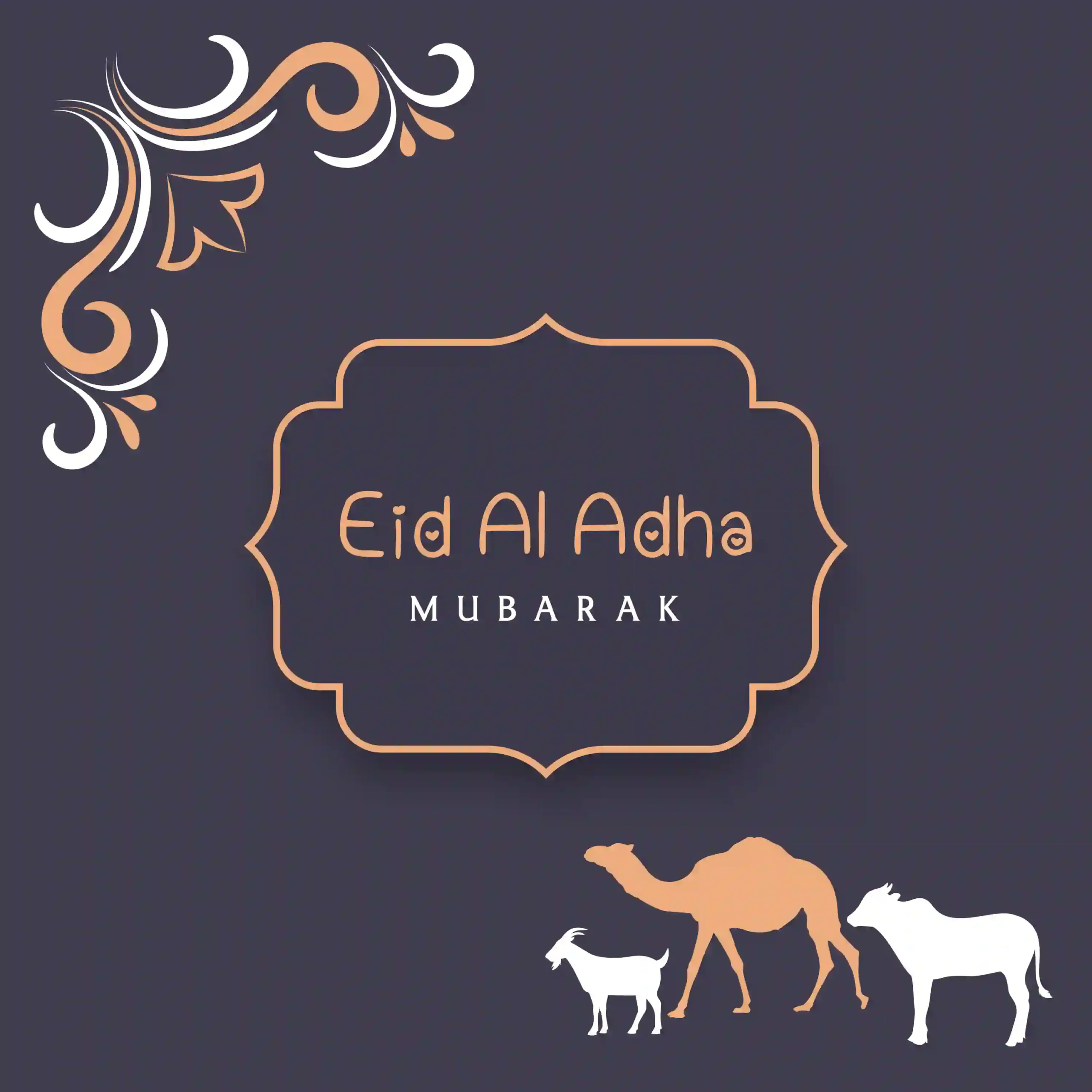 Eid Al Adha Mubarak Poster PSD Free Download