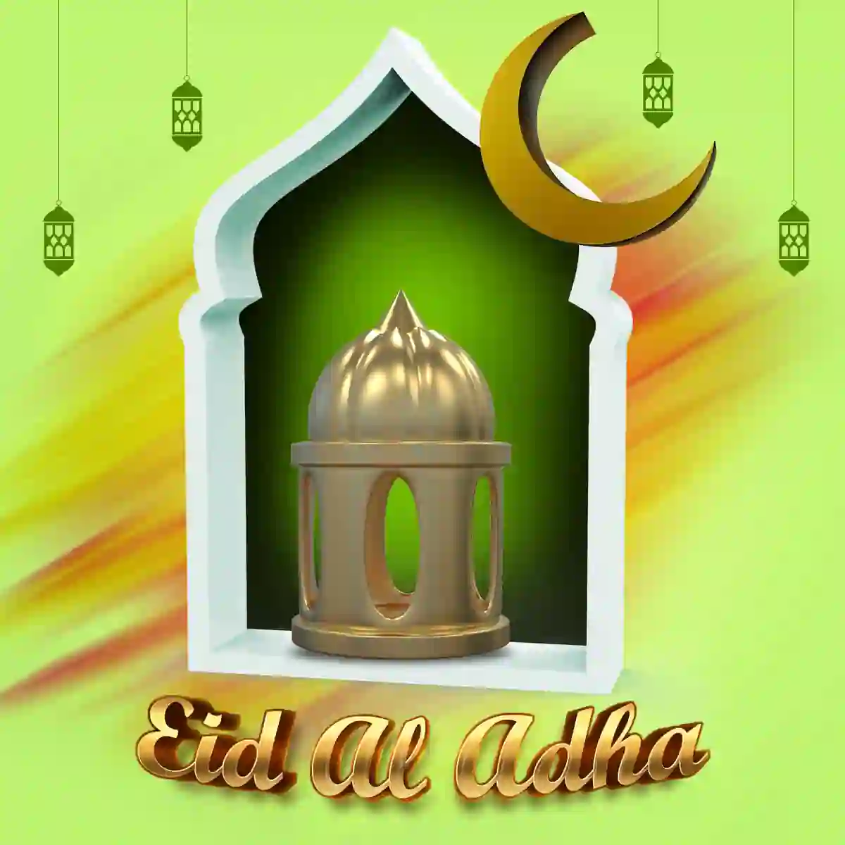 Eid Al Adha Template Poster PSD Free Download