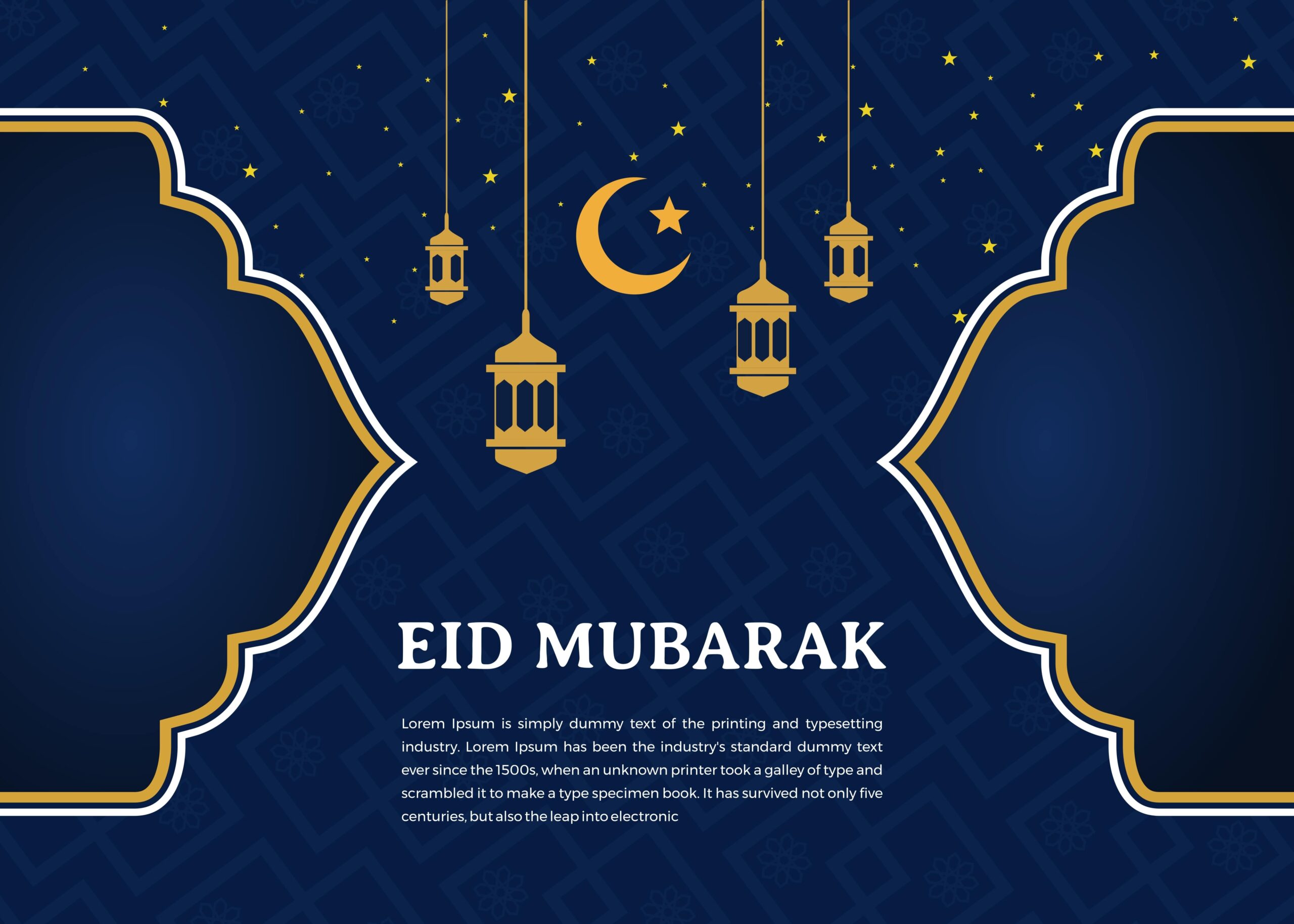 Eid Mubarak Background Design
