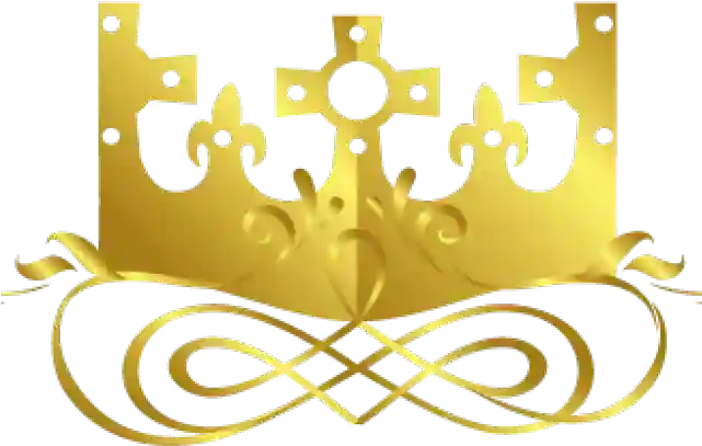 Gold Crown Logo Transparent Background PNG