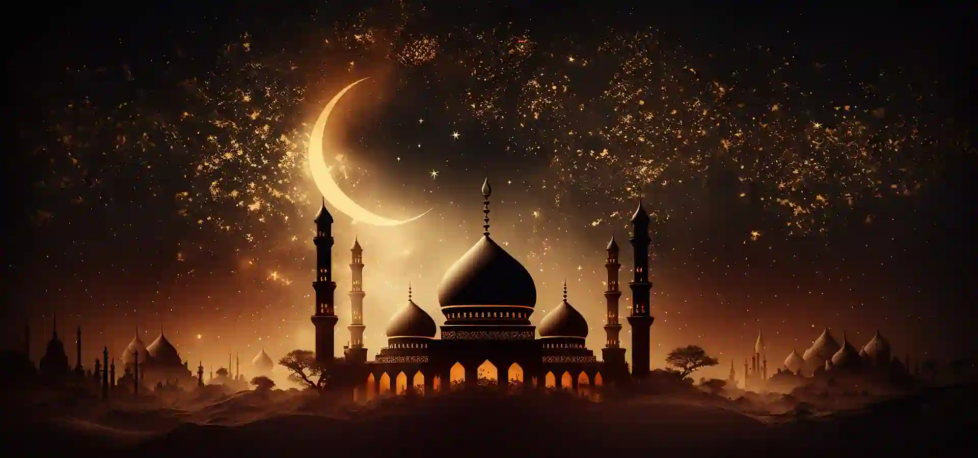 Islamic Background illustration Of A Night