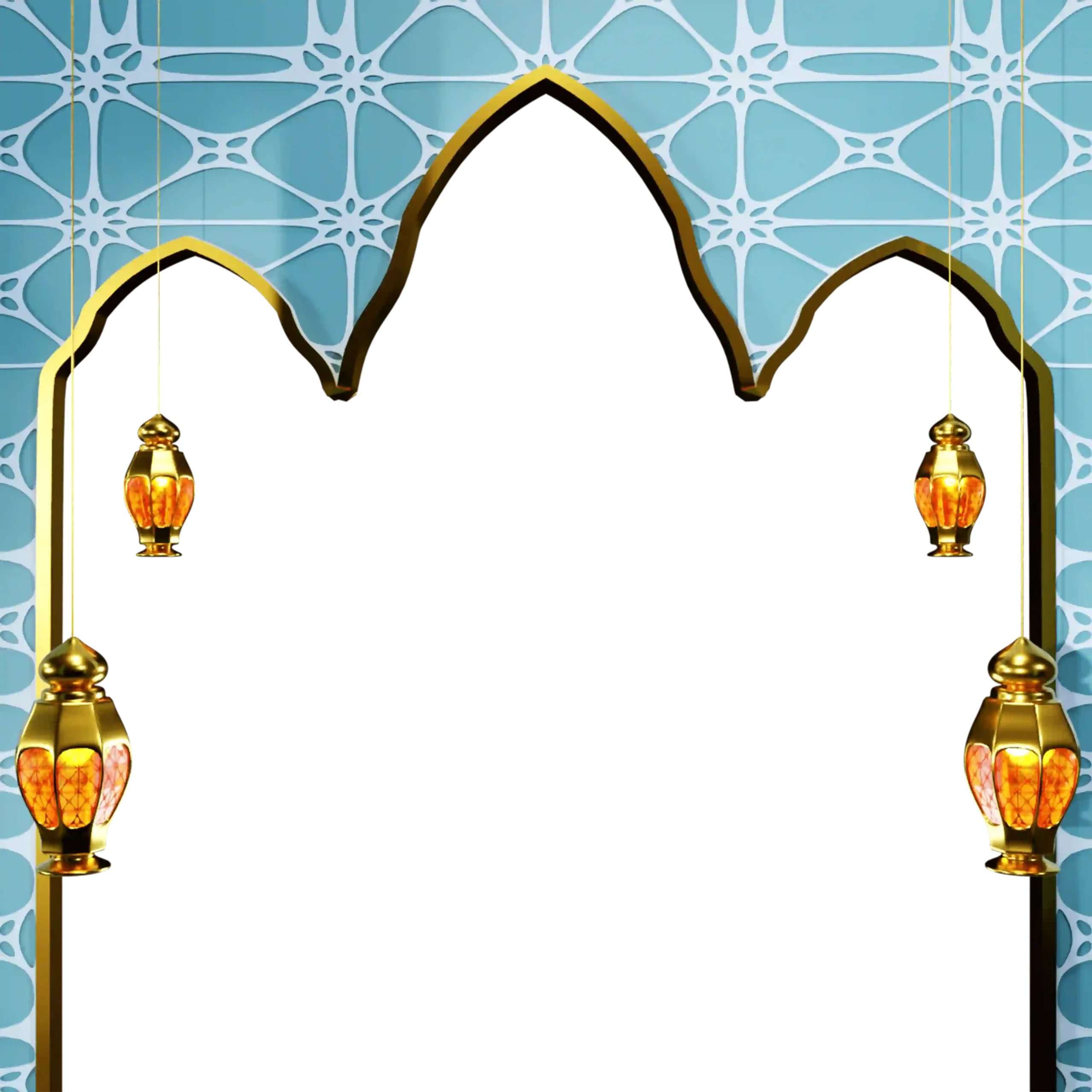 Islamic Frame For Design Decoration