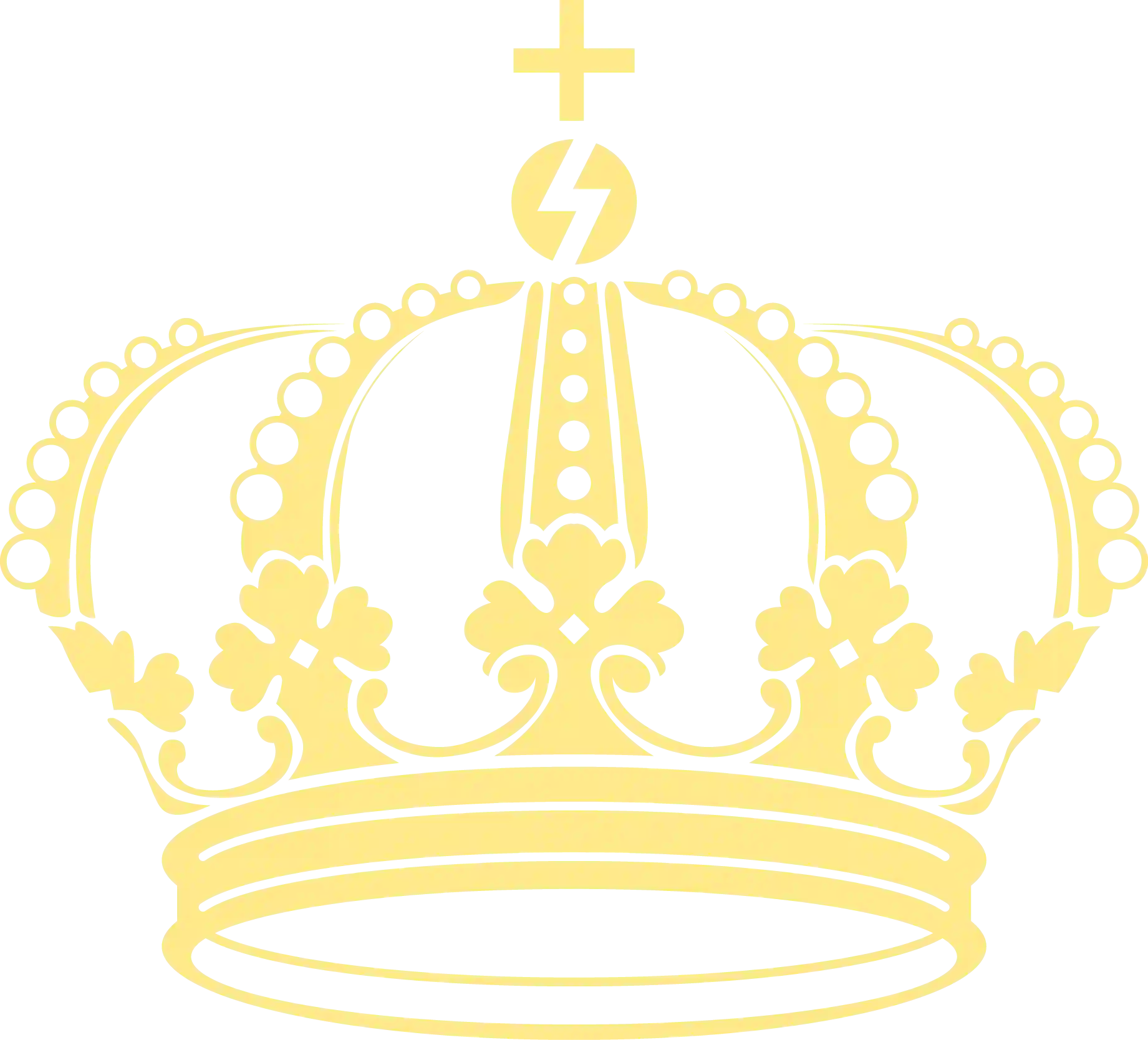 King Of Europe Crown Vector PNG