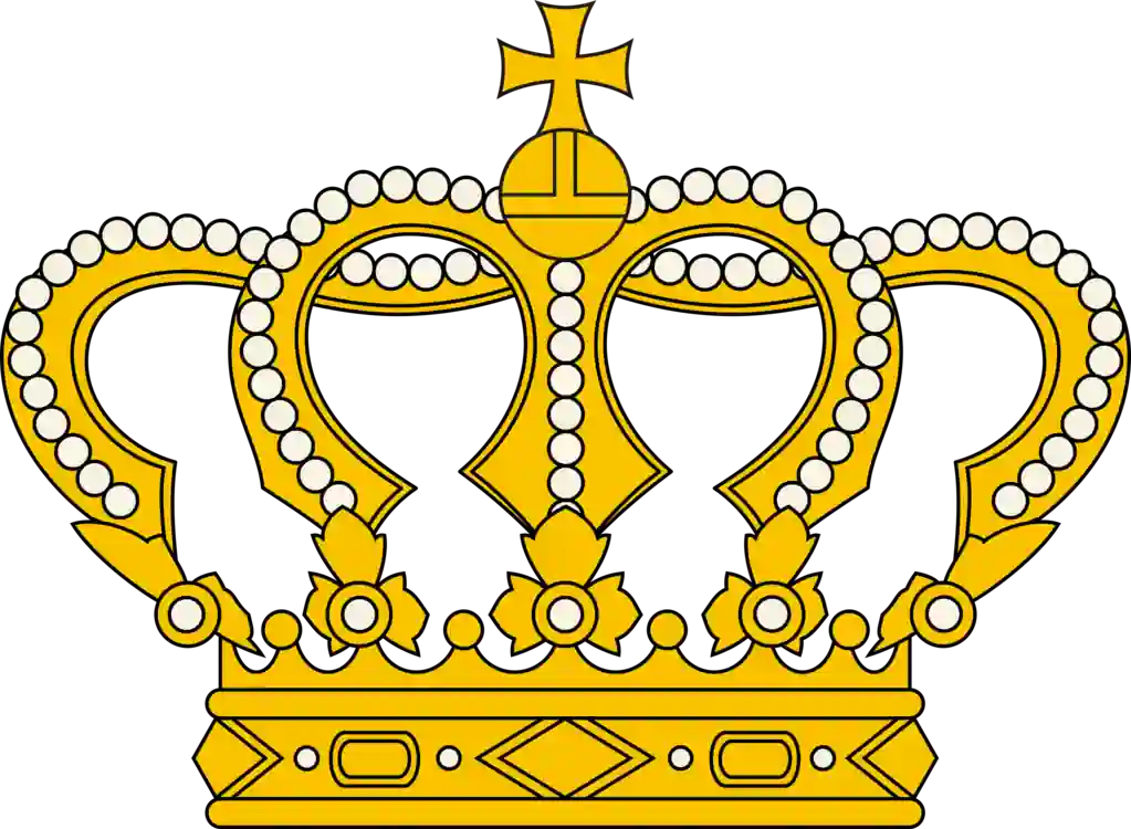 Luxury Crown PNG Symbol