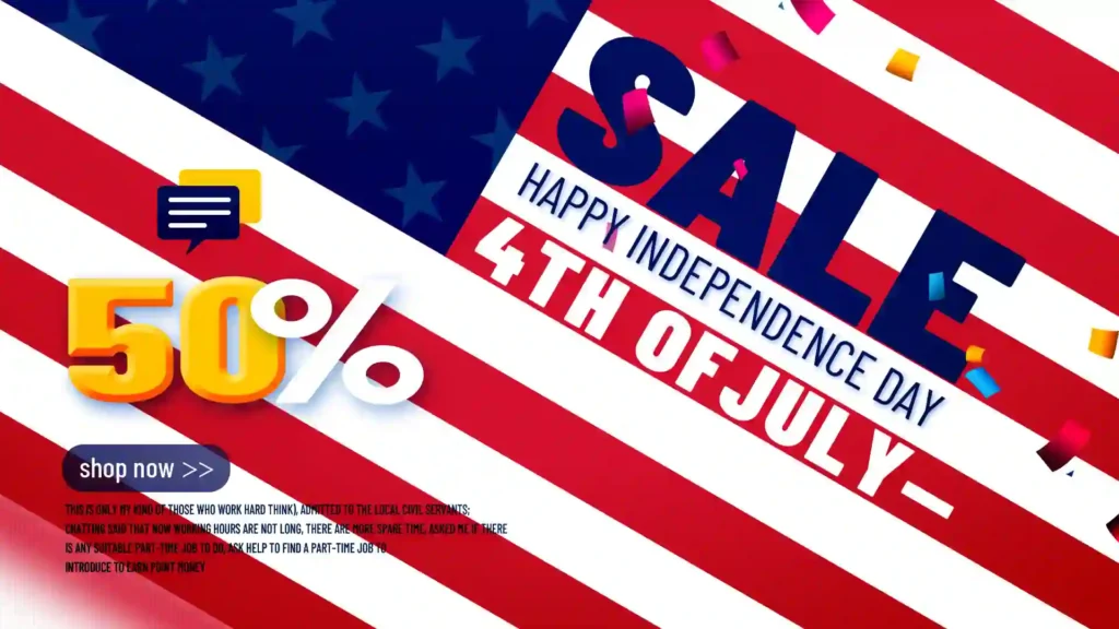 Modern American Independence Day Business Banner PSD Free Download