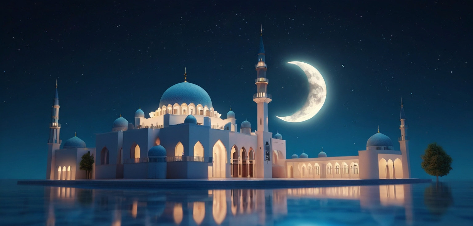 Mosque 3D Amazing Background
