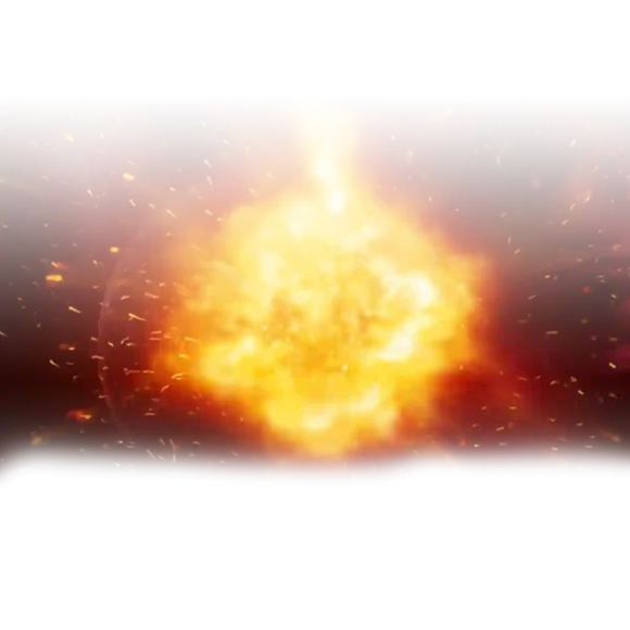 Explosion Fire Flame PNG Icon